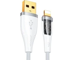 Kabelis prie USB-A / Lightning / 2.4A / 1.2m Joyroom S-UL012A3 (baltas)