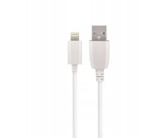 Setty USB Cable 1m 2,4A MFI Lightning baltas R