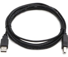 Lama Plus USB kabelis (2.0), USB A M - USB B (M), 1.8m, juoda