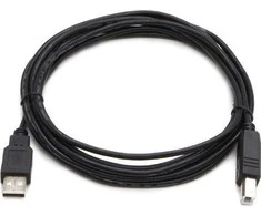 Lama Plus USB kabelis (2.0), USB A M - USB B (M), 1.8m, juoda