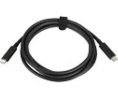 Kabelis USB Lenovo USB-C - USB-C 2 m Juodas (FRU03X7526)