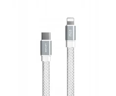 USB laidas Lenyes USB-C - Lightning 1 m Baltas