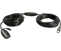 USB Prailginimo Laidas - LINDY USB 3.0 Aktyvus Prailginimo Laidas 15 m 5 Gbps Duomenų Perdavimas