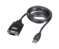 Adapteris - LINDY USB į Konverterį su COM, 1.1 m, Juodas