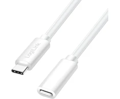 Kabelis USB LogiLink USB-C - USB-C 3 m Baltas (CU0222)