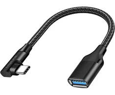 LogiLink Kampinis USB-C laidas USB 3.2 15W 0.2m