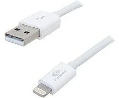 USB kabelis Luxa2 USB-A - Žaibas 1 m Balta (PO- APP- PCL1WH- 0)