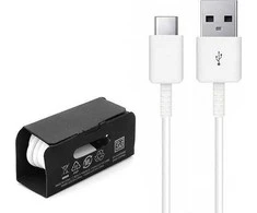 USB kabelis M USB-A - USB-C 1.1 m Balta (26197)