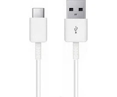 USB kabelis M USB-A - USB-C 1.1 m Balta (26197)