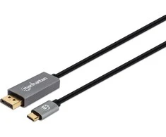 Intracom MANHATTAN 8K 60Hz USB-C su DisplayPort 1.4 adapterio laidas 2m