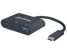 Šakotuvas Stotis / replikatorius Manhattan USB-C (152037)