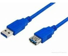 „MediaRange“ 3 m, USB 3.0-A - USB 3.0-A, 3 m, USB A, USB A, USB 3.2 Gen 1 (3.1 Gen 1), Kištukas/Lizdas, Mėlynas