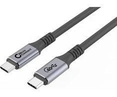 USB kabelis MicroConnect USB-C - USB-C 0,5 m Juodas (USB4CC05)