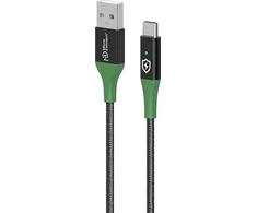 Kabelis USB MicroConnect USB-A - USB-C 2 m Juodas (MC-SMART USB-A-C-02)