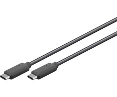 USB kabelis MicroConnect USB-C - USB-C 3 m Juodas (USB3.1CC3)
