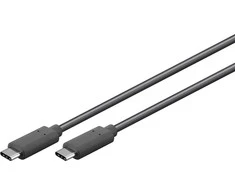 USB kabelis MicroConnect USB-C - USB-C 3 m Juodas (USB3.1CC3)