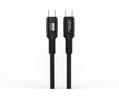 Kabelis USB MicroConnect USB-C - USB-C 0.5 m Juodas (MC-USB4-CC80LQ-0.50)