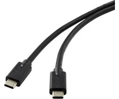 Kabelis USB MicroConnect USB-C - USB-C 1 m Juodas (DOCKUSB3.2CC1)