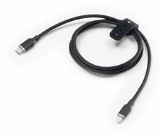 USB kabelis Mophie USB-C - Lightning 1 m, juodas (409912831)