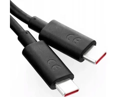 MOTOROLA originalus laidas Type C į Type C 6,5A SC18D24968 1 m juodas bulk