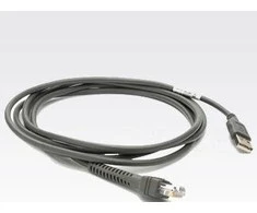 USB kabelis Motorola USB-A - USB-B 2,1 m Pilkas (CBU01S07ZAR)