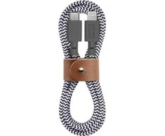 Kabelis USB Native Union USB-A - Lightning 1,2 m Baltas (NTU023ZEB)