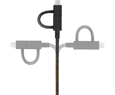 Native Union Belt Cable Universal (USB-A – USB-C, Micro USB, Lightning) 2m, cosmos