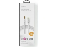 Kabelis USB Nedis Lightning - mini Jack 3.5 mm 1 m Sidabrinė (CCTB39940AL10)