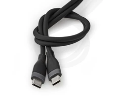 Kabelis USB Nedis USB-C - USB-C 1.5 m Juodas (CCGB60820BK15)