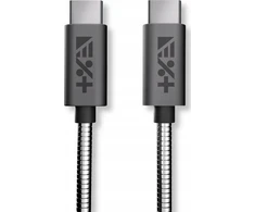 NEXT ONE USB-C / USB-C 1,2 m erdvės pilka
