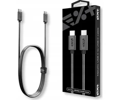 NEXT ONE USB-C / USB-C 1,2 m erdvės pilka