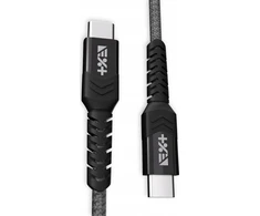 NEXT ONE USB-C / USB-C 3.1 Gen 2 1.2m space pilka