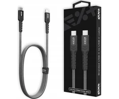 NEXT ONE USB-C / USB-C 3.1 Gen 2 1.2m space pilka