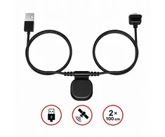 AKEEYO USB-A į USB-C USB kabelis su GPS moduliu - Juodas