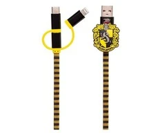 Thumbs Up USB kabelis ThumbsUp! USB-A - USB-C + microUSB + Žaibas 1 m Juodas (1002655)
