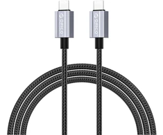 USB laidas Orico USB-C įkrovimui 60W, 1m, pilkas (GQA60-10-BK-BP)