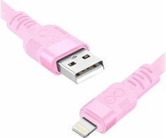 Orno Kabelis USB-A - „Lightning eXc WHIPPY Pro“ laidas, 0,9 m, 12 W, greitas įkrovimas, pastelinių spalvų mišinys