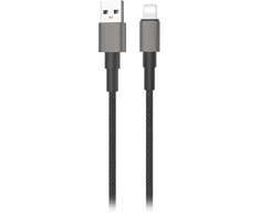 Orno Kabelis USB-A - „Lightning“ Miccell VQ-D34 laidas, 2.4A, 1.2m, juodas