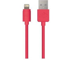 USB kabelis OWC USB-A - Žaibas 1 m Rožinė (NWTBLUSBL1MPK)