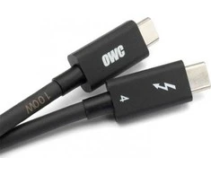 USB kabelis OWC USB-C - USB-C 2 m Juodas (OW-CBLTB4C2.0M)