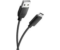 USB A į Micro USB laidas Blue Star Lite 3A 1,2 m juodas