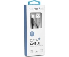 USB A į USB C laidas Blue Star Lite 3A 1,2 m juodas