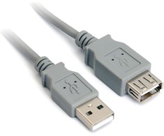 PREMIUMCORD kabelis USB 2.0 A-A 0,5 m (50 cm), ilgintuvas (M/F)