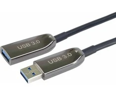 „PremiumCord“ prailginimo optinis kabelis AOC USB 3.0 A/Male – A/female, 20m