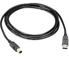 USB kabelis PremiumCord USB-A - USB-B 3 m Juodas (ku2ab3bk)
