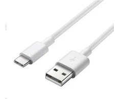 USB laidas PremiumCord USB-A - USB-C 1 m Balta (ku31cf1w)