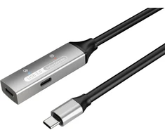 PREMIUMCORD USB-C kartotuvas ir ilgintuvas vyriškas-moteris, 5Gbps Aliuminis 10m