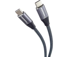Kabelis USB PremiumCord USB-C - USB-C 1 m Juodas (ku31ct1)