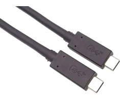 Kabelis USB PremiumCord USB-C - USB-C 1.2 m Juodas (ku4cx12bk)