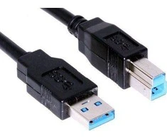 USB kabelis PremiumCord USB-A - USB-B 5 m Juodas (ku3ab5Bk)